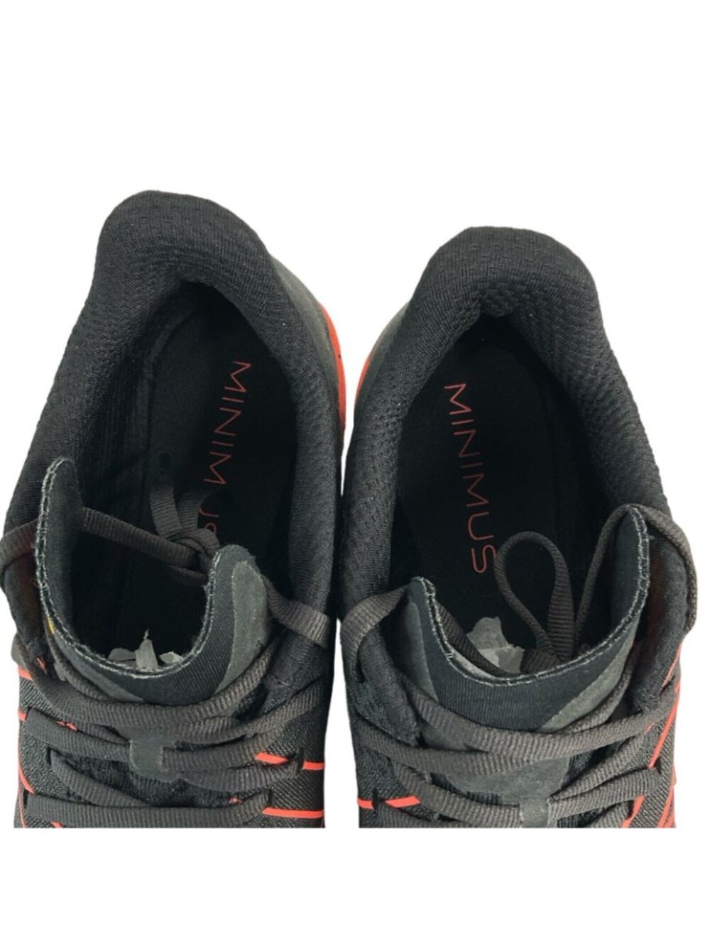New Balance Shoes Mens Sz 8.5 Minimus TR BOA Training Blacktop with Blaze Orange - Picture 9 of 13